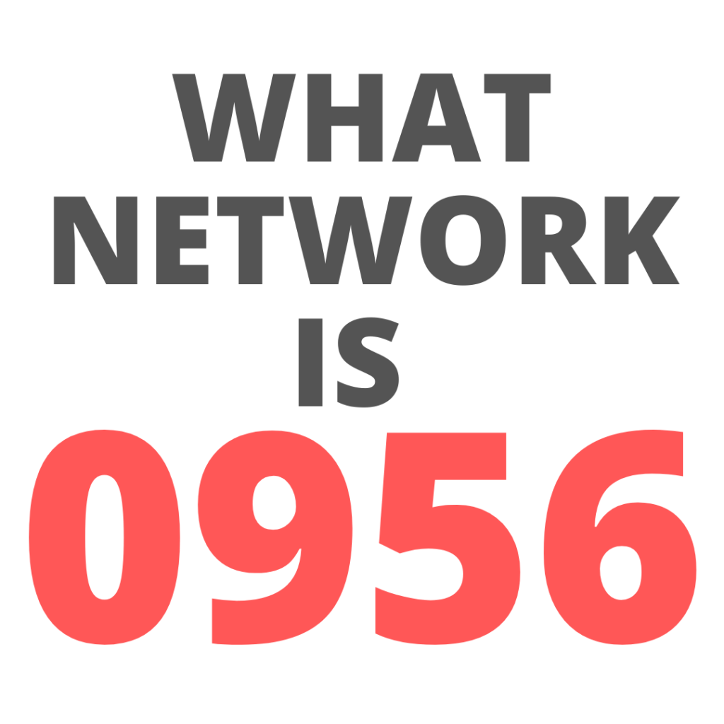 popular prefix what network is 0956