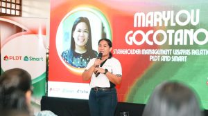 Marylou Gocotano, Visayas Relations Head at PLDT and Smart