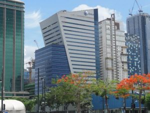 Globe Telecom Tower is a 27-storey at 32nd Street corner 7th Avenue, Bonifacio Global City, Taguig.